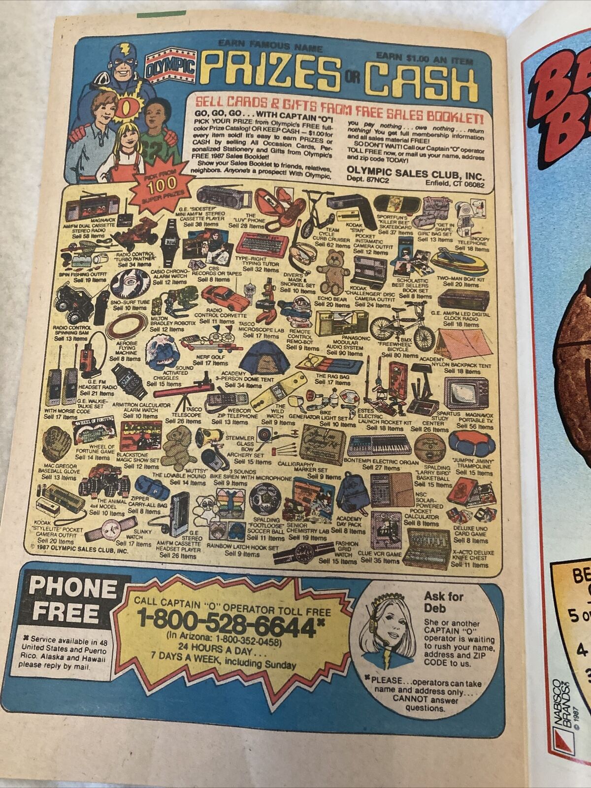 COMIC - DC Comics ACTION COMICS Superman and Hawkman - May 1987 - (8834)