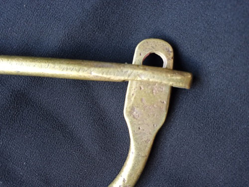 British Military WWII Kit Bag Lock 1942-45 Solid Brass excellent condition (8280