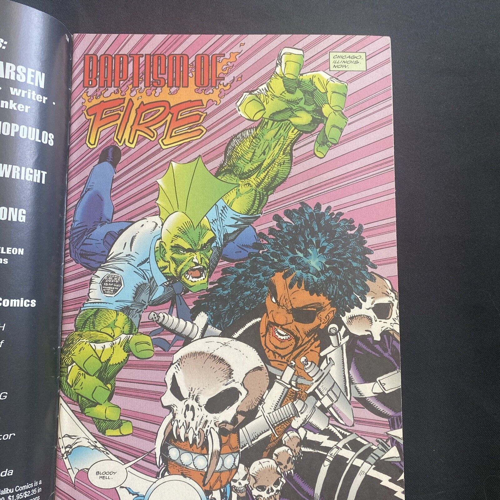 COMIC  - IMAGE Comics - THE SAVAGE DRAGON July 1992 #1 Erik Larson - (8759)