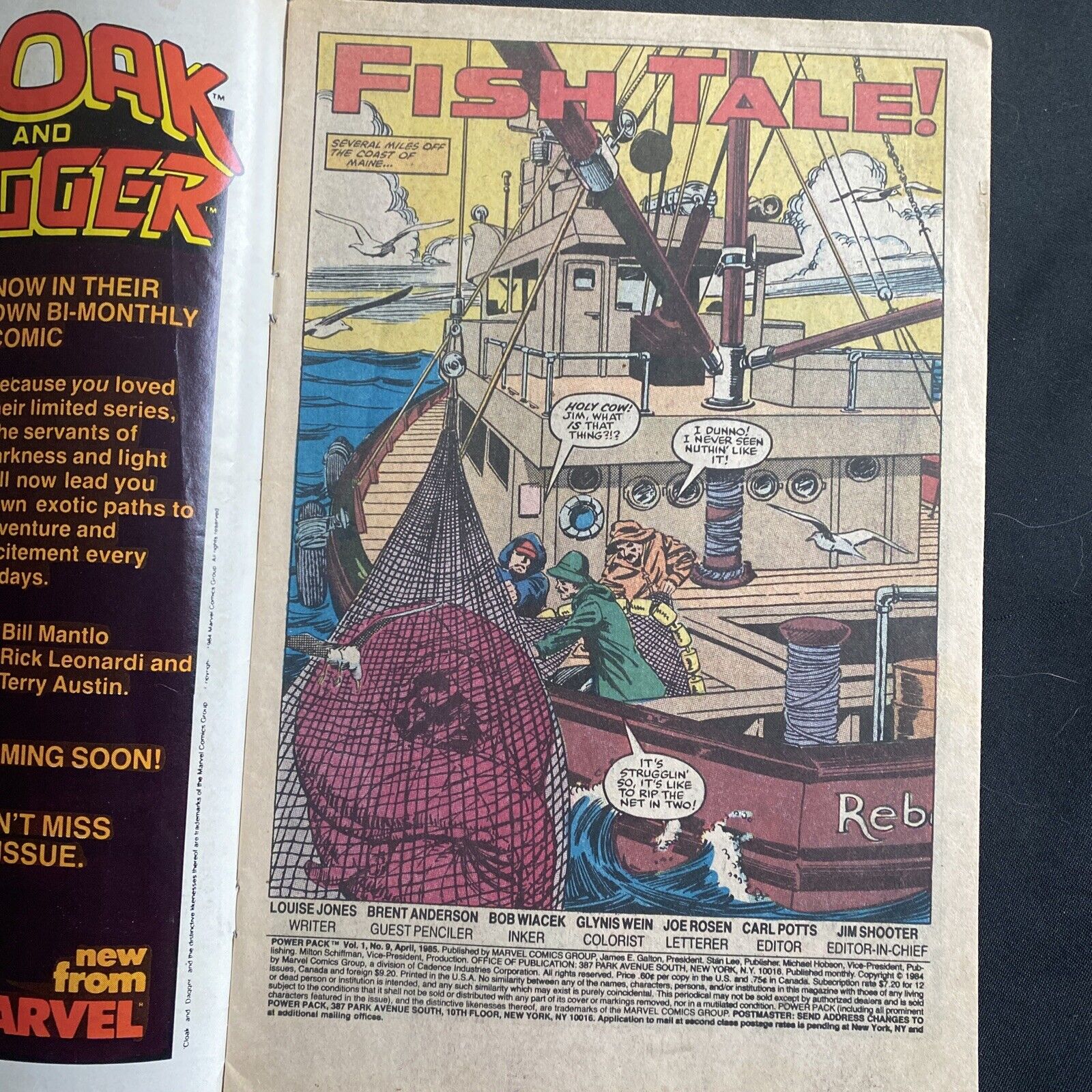COMIC - MARVEL Comics - POWER PACK Apr 1984 (8770)