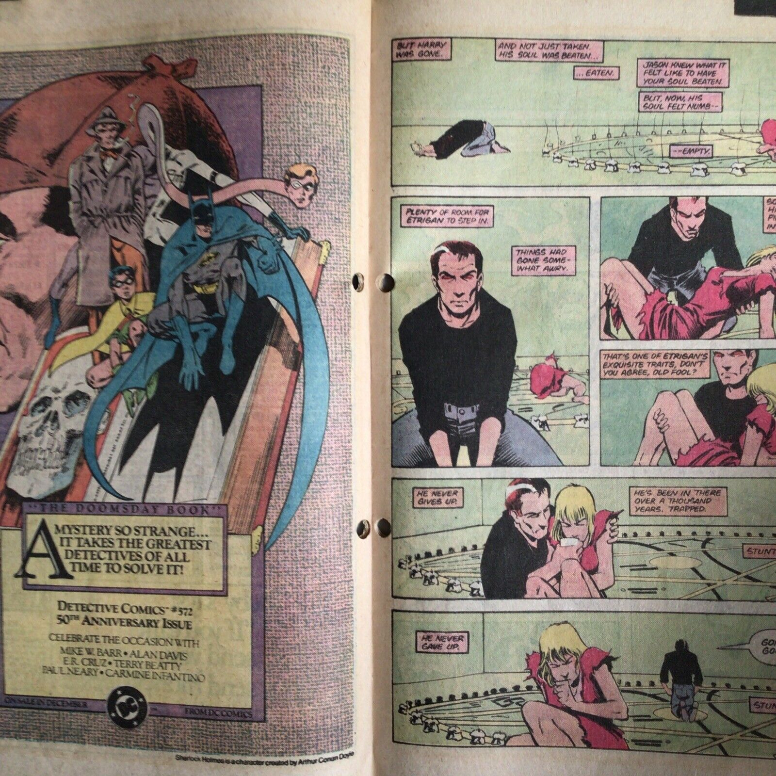 COMIC - DC Comics  DEMON Who watches the WATCHMEN? - Mar 1987 - New York (8893)