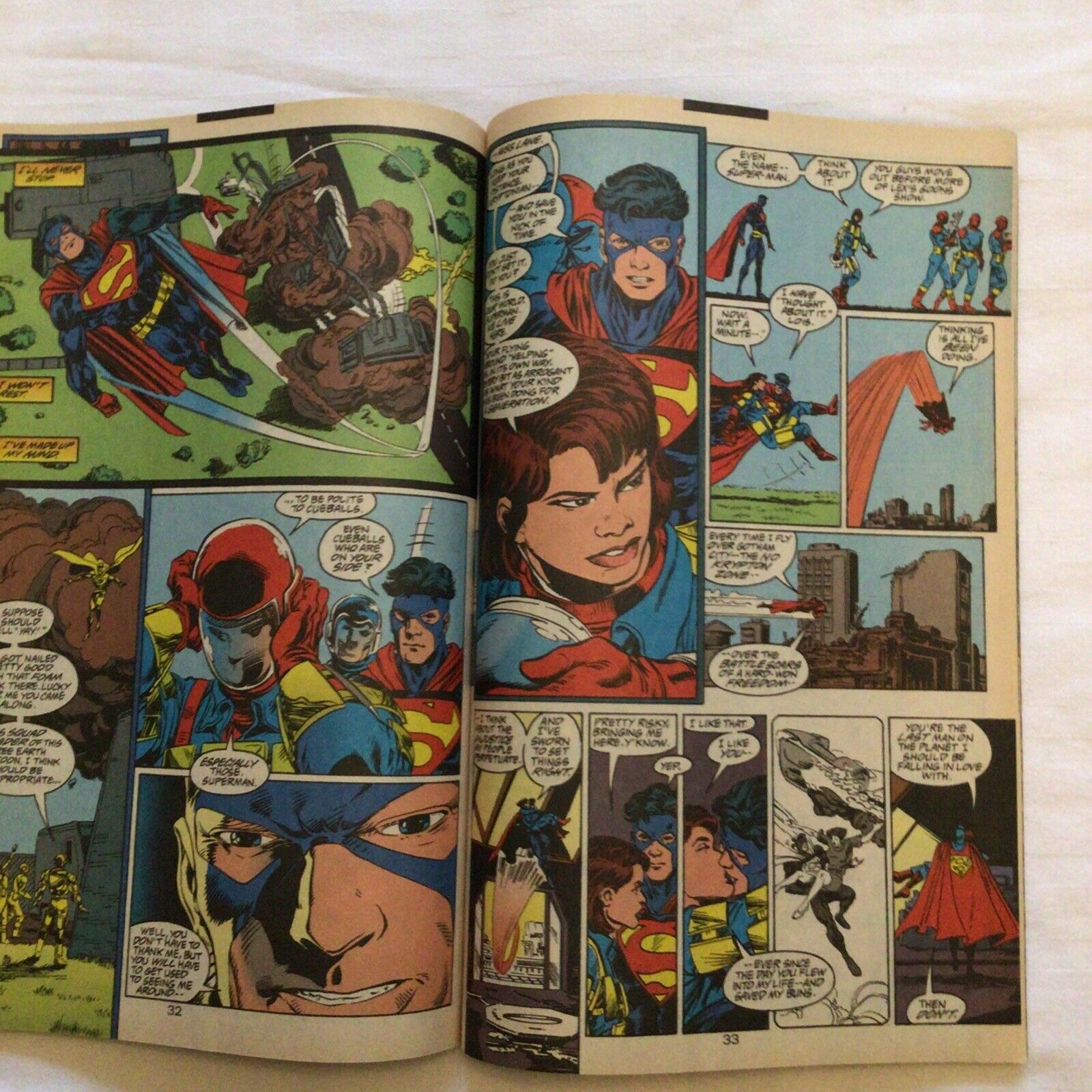 COMIC - DC Comics SUPERMAN The Man of Steel  ANNUAL 1994 - New York (8878)