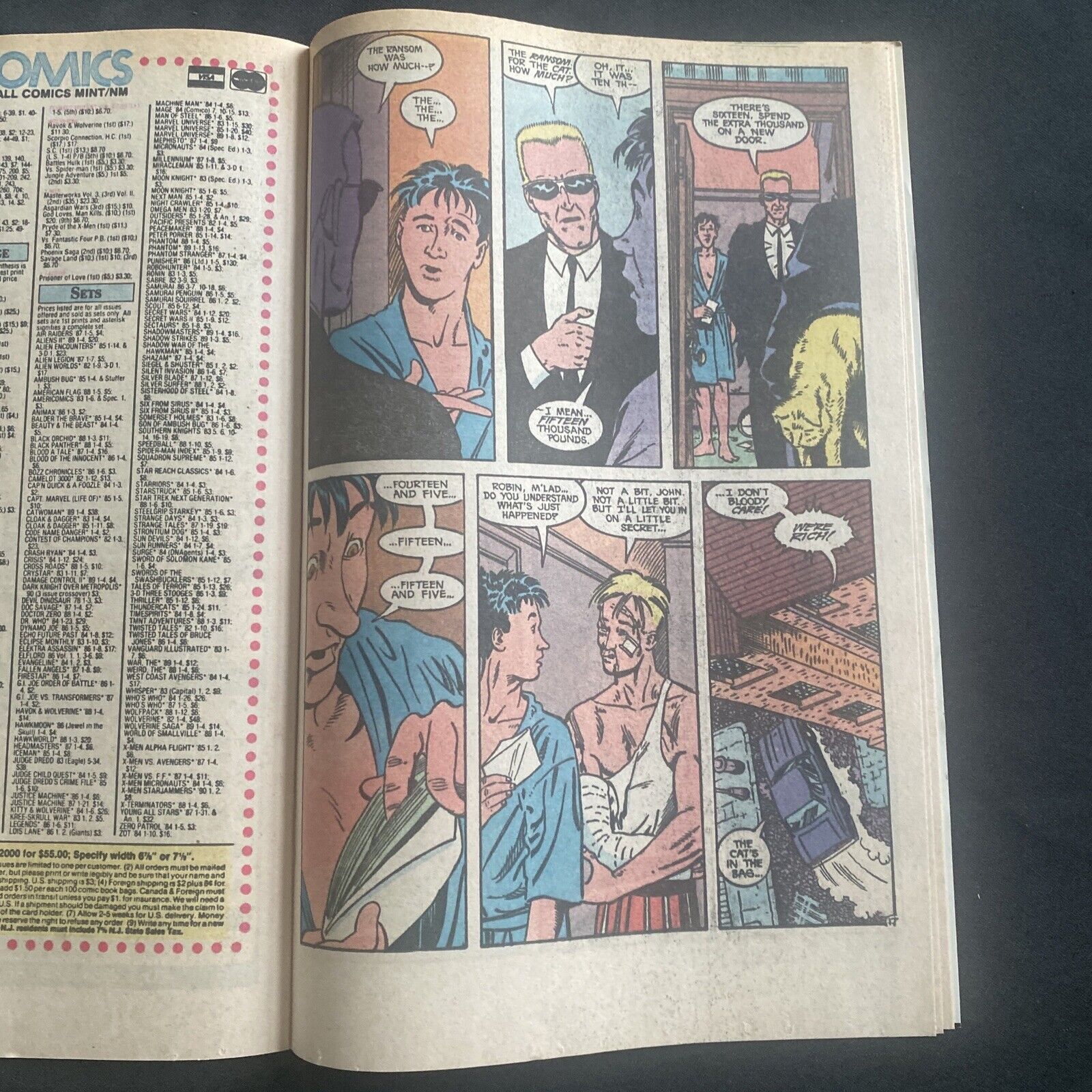 COMIC - DC Comics Justice League EUROPE - Jan 1991 - Batman - (8785)
