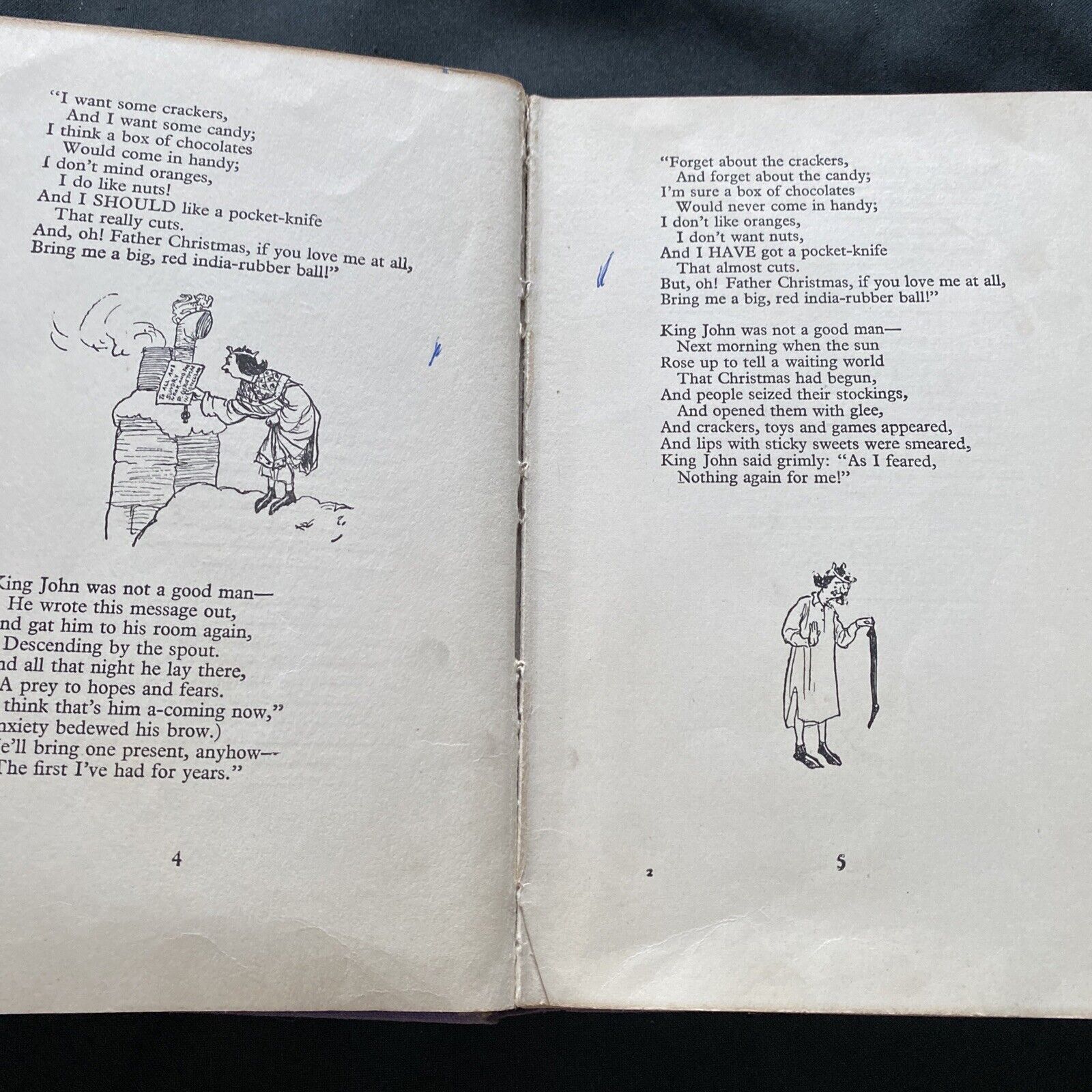 BOOK - 1961 NOW WE ARE SIX - A.A. Milne Methuen & Co - (9577)