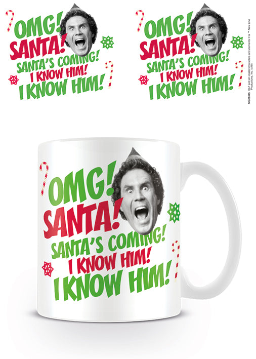 MUG Boxed Ceramic - MOVIE - ELF OMG SANTA
