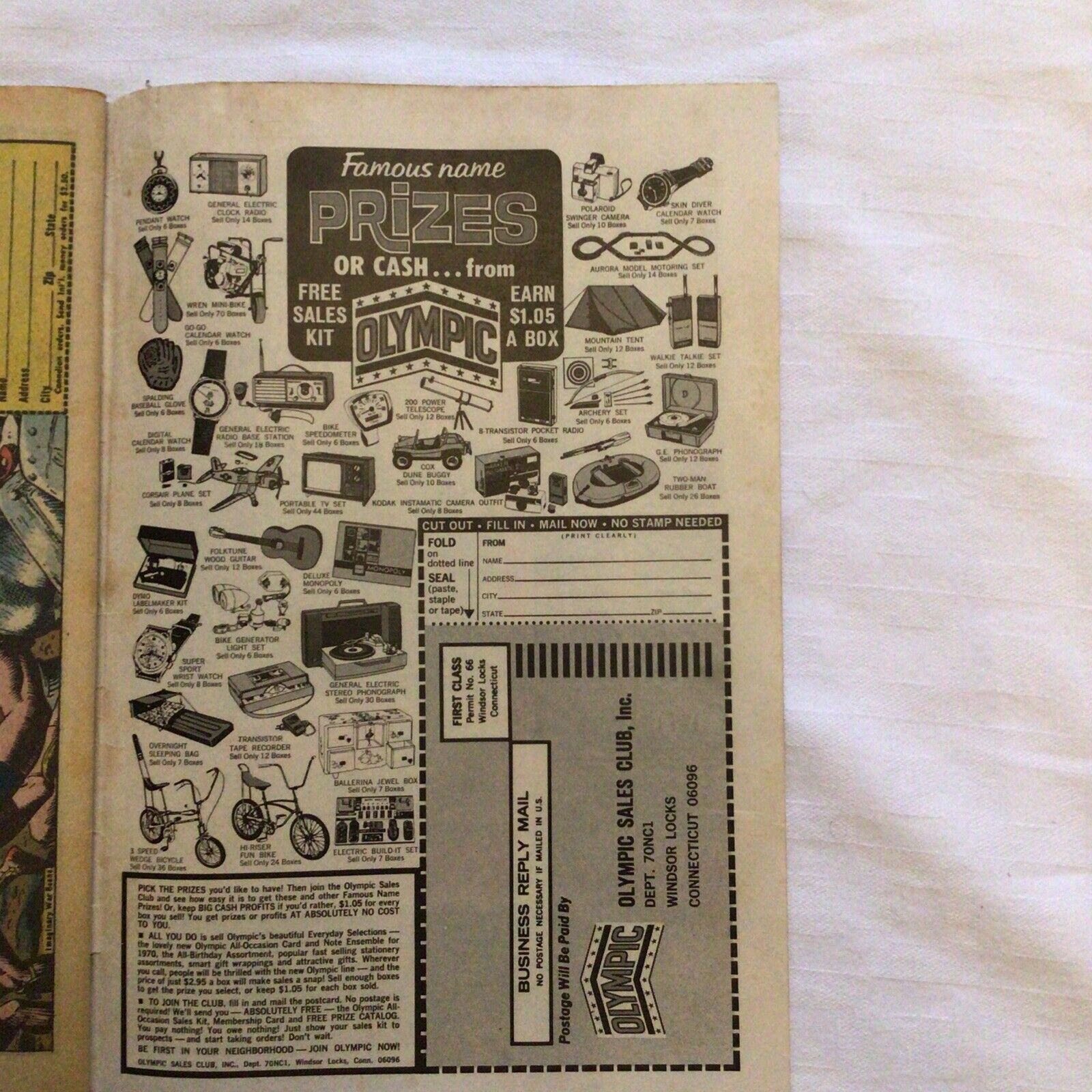 COMIC - DC Comics ADAM STRANGE War in Washington - Apr 1970 - New York - (8867)