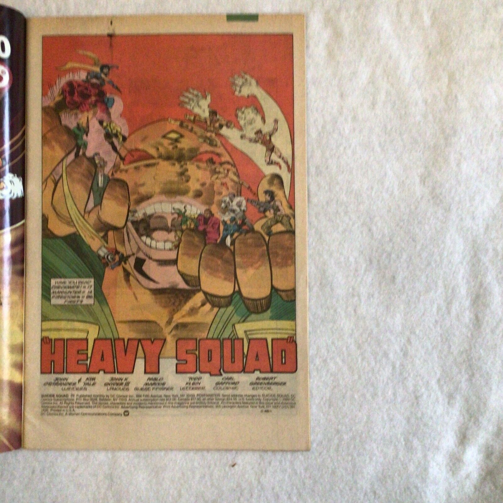 COMIC - DC Comics SUICIDE SQUAD The Janus Directive #8 - 1989 - (8857)