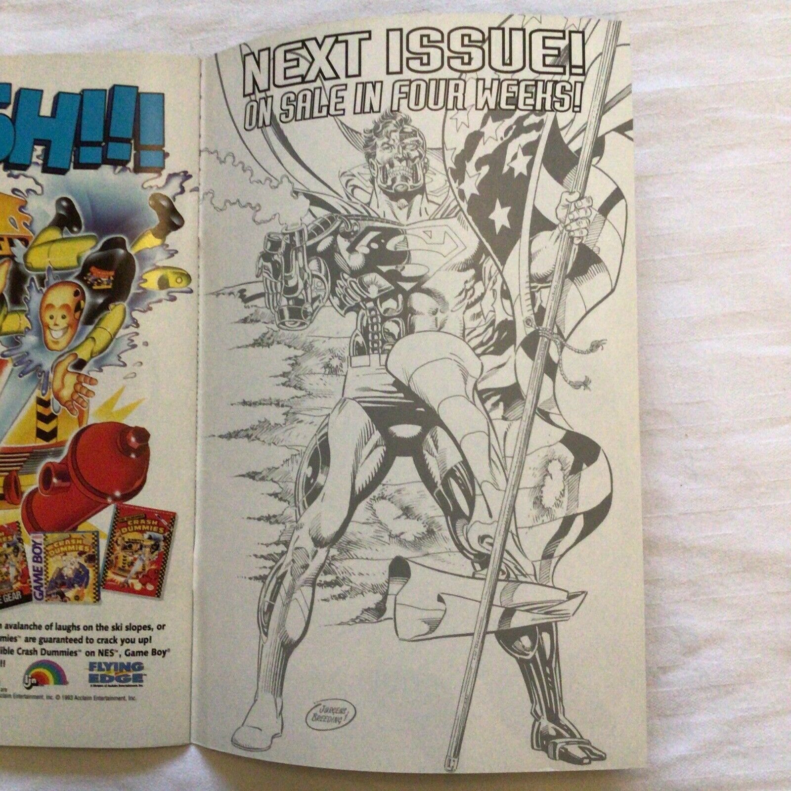 COMIC - DC Comics  SUPERMAN The Reign of Superman MINT 1993 Jun -New York (8876
