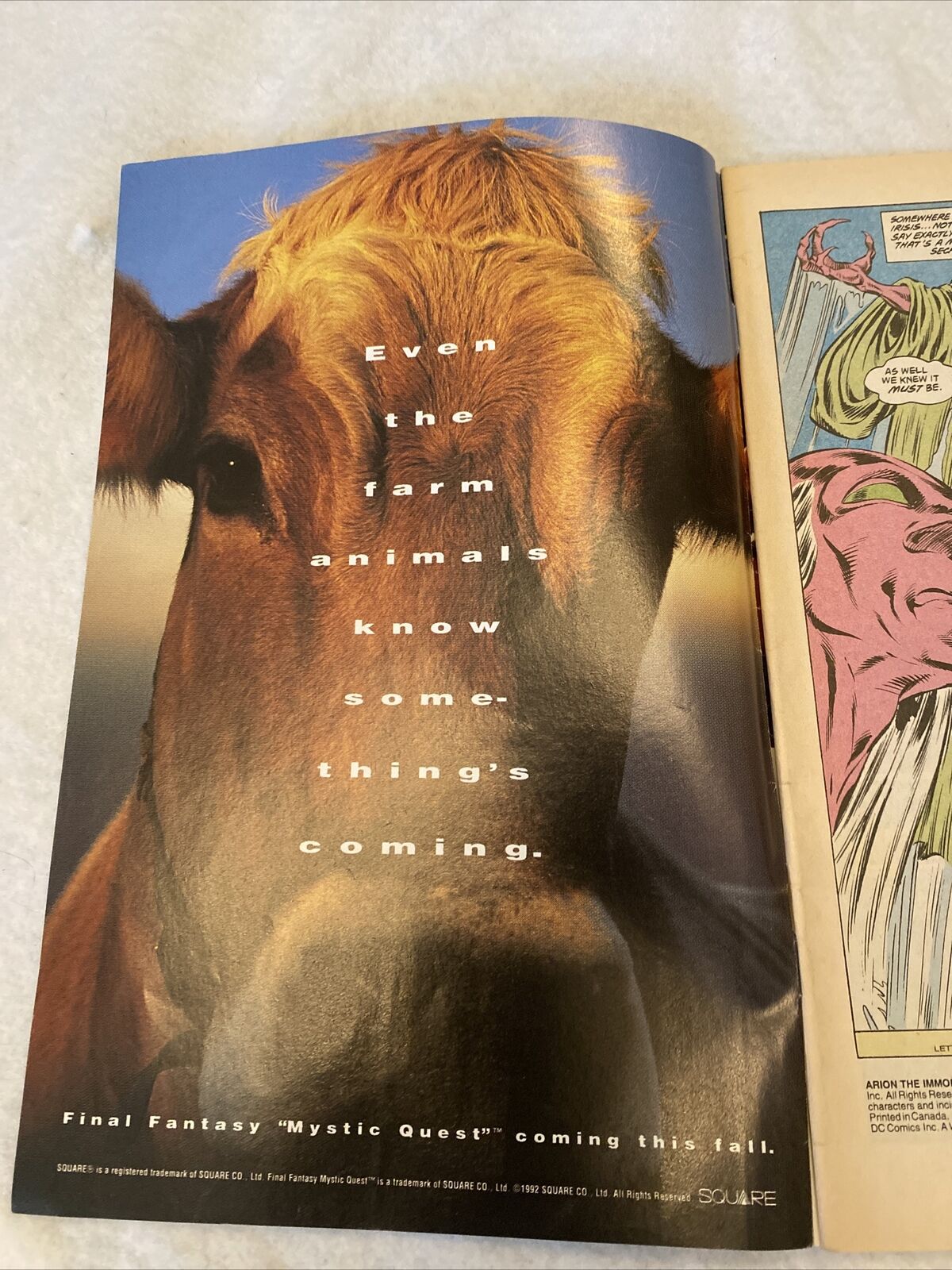 COMIC - DC Comics ARION The Immortal - Oct 1992 - Garn Daanuth (8829)