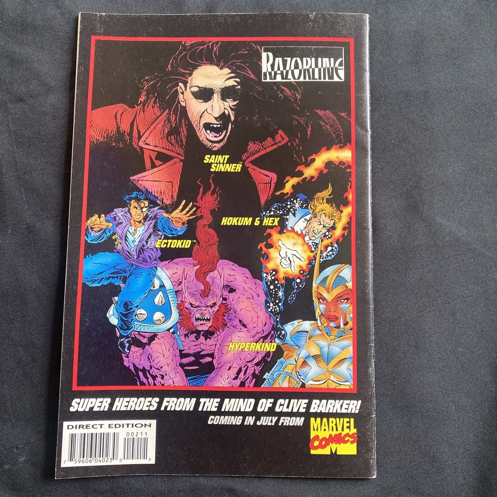 COMIC - EPIC Comics - Heavy Hitters FEUD - Aug 1993 - (8778)