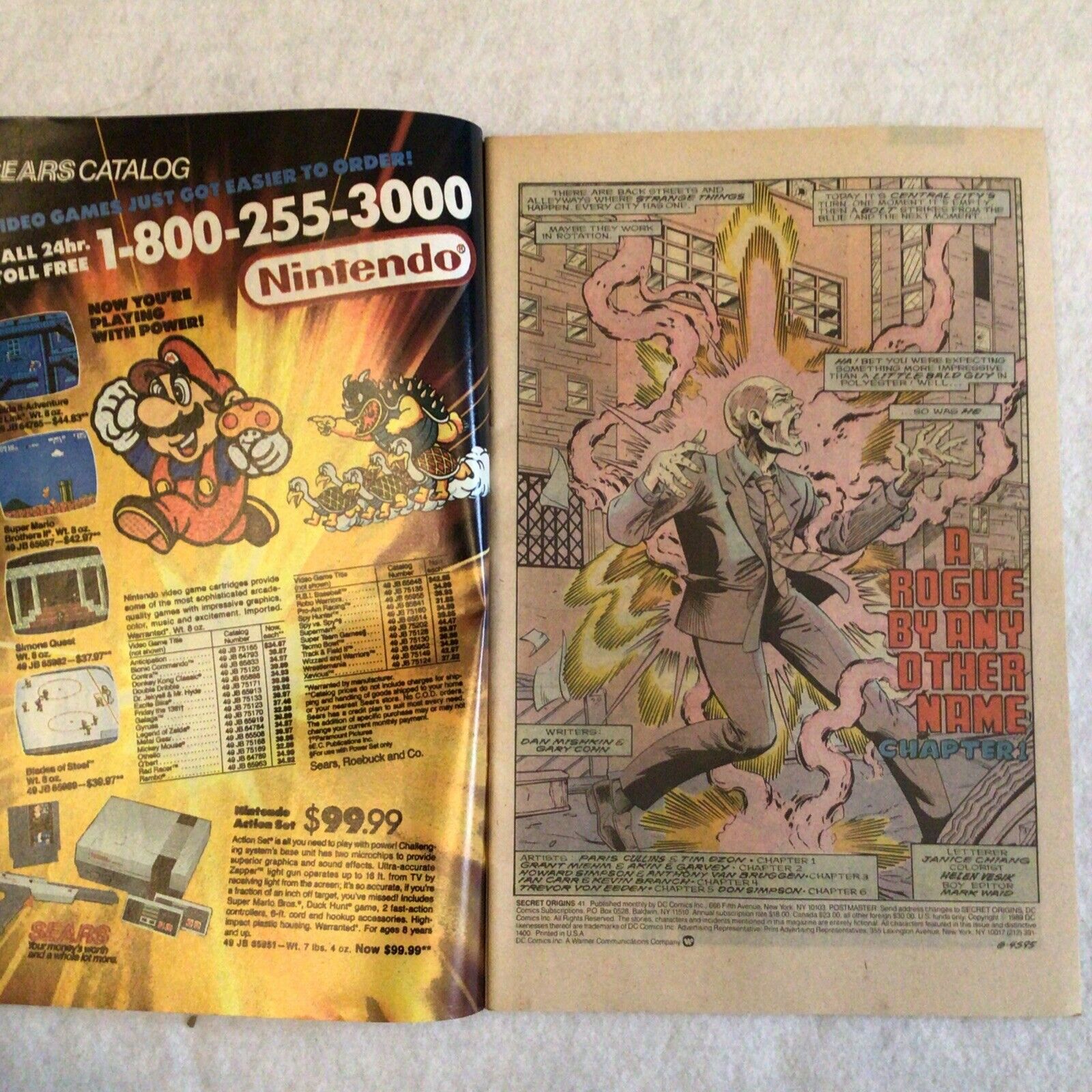 COMIC - DC Comics The rogues Gallery of the FLASH - Jun 1989 - New York - (8862