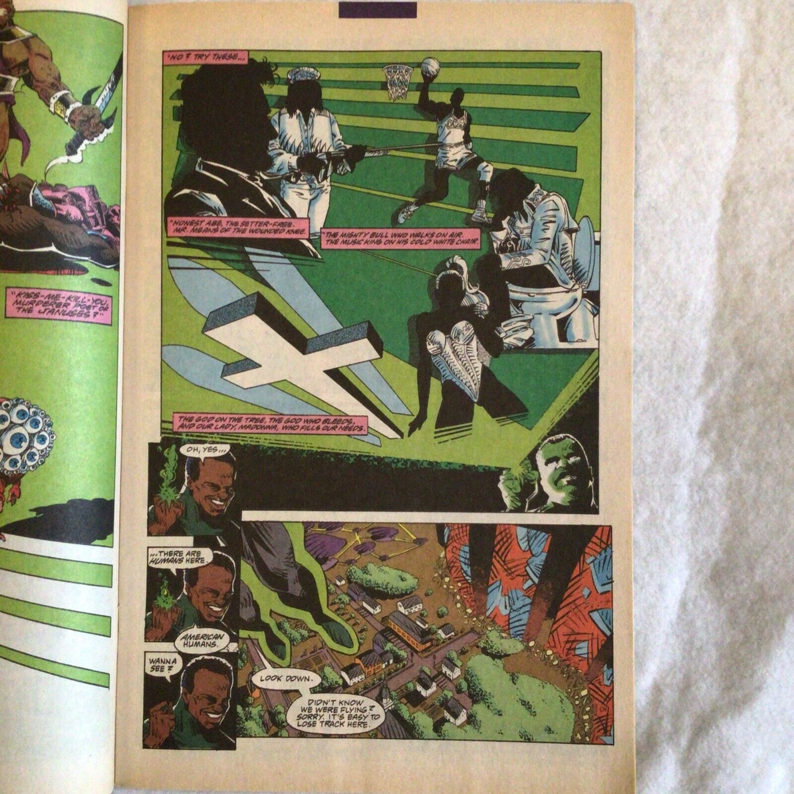 COMIC - DC Comics GREEN LANTERN Mosaic Vs CHAOS  - Jun 1992 - New York - (8854)