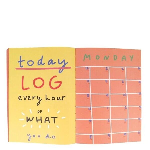 Daily Planner - Everyday Is Different Document your day in a fun way - (6396)