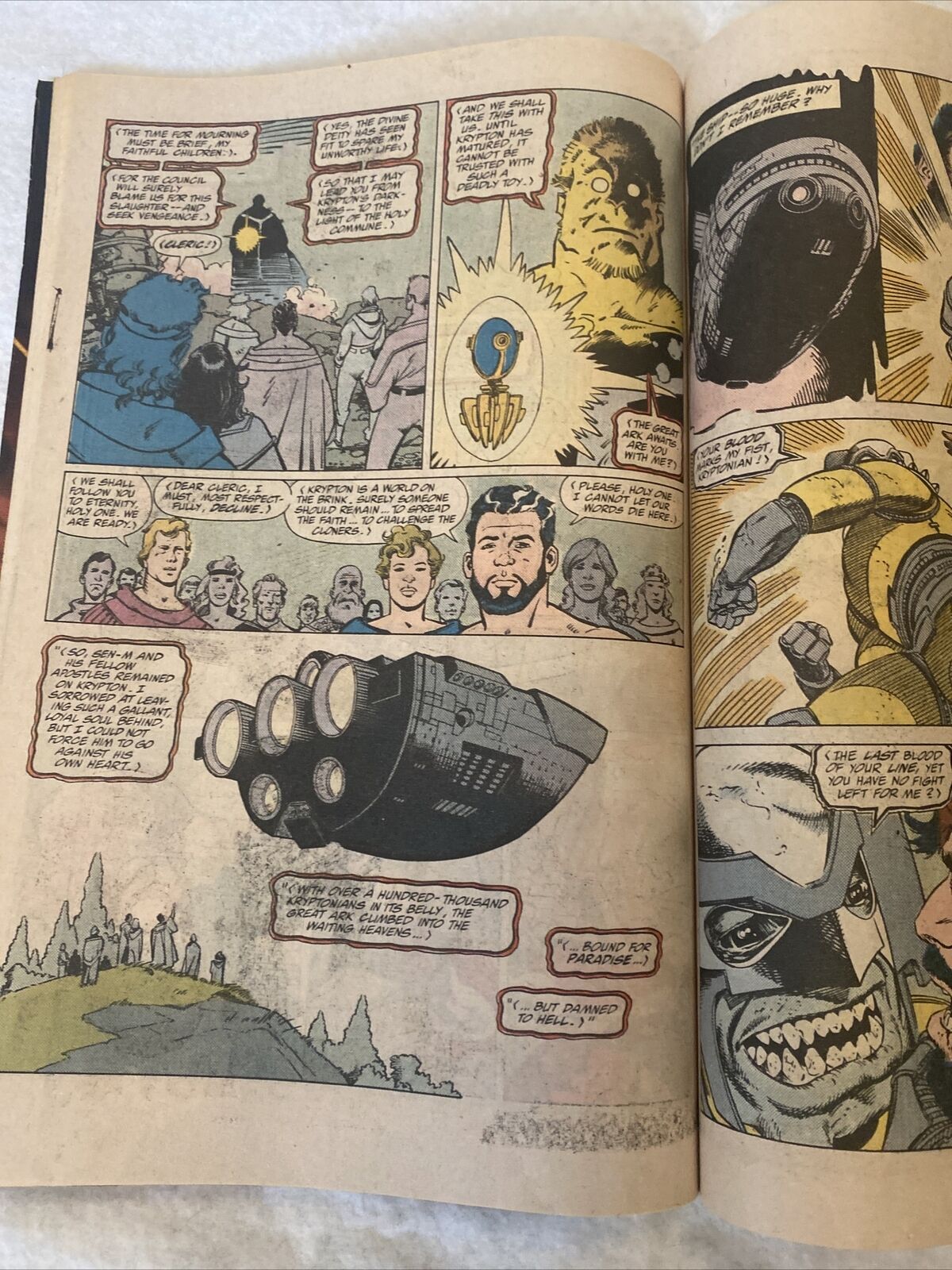 COMIC - DC Comics ACTION COMICS Superman and his secret past ANNUAL 1989 (8839)