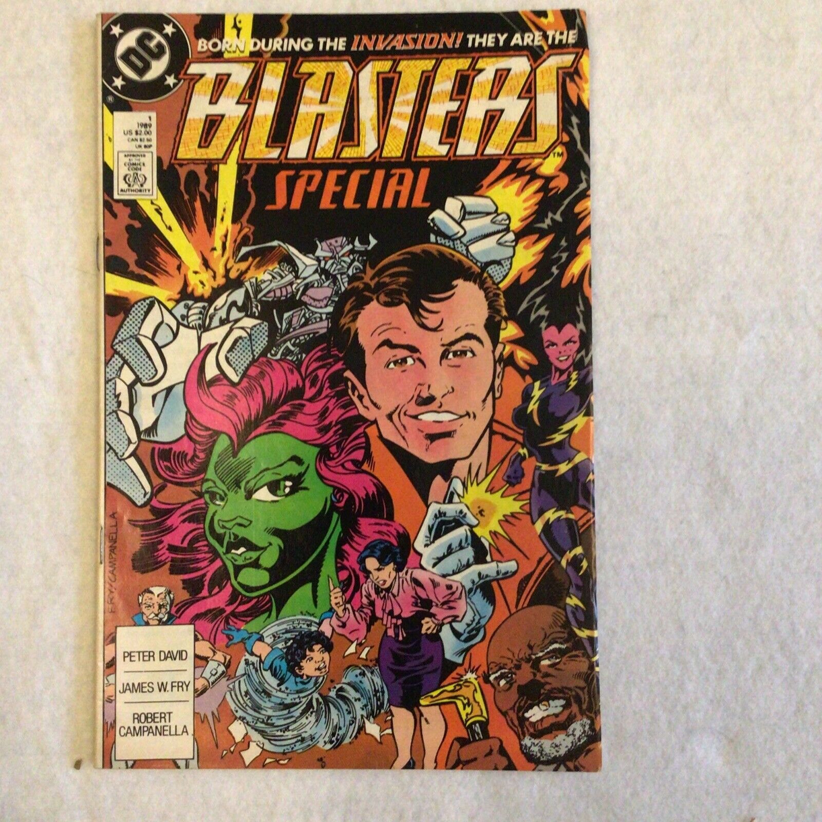 COMIC - DC Comics BLASTERS Special Edition - #1 1989  - New York - (8863)