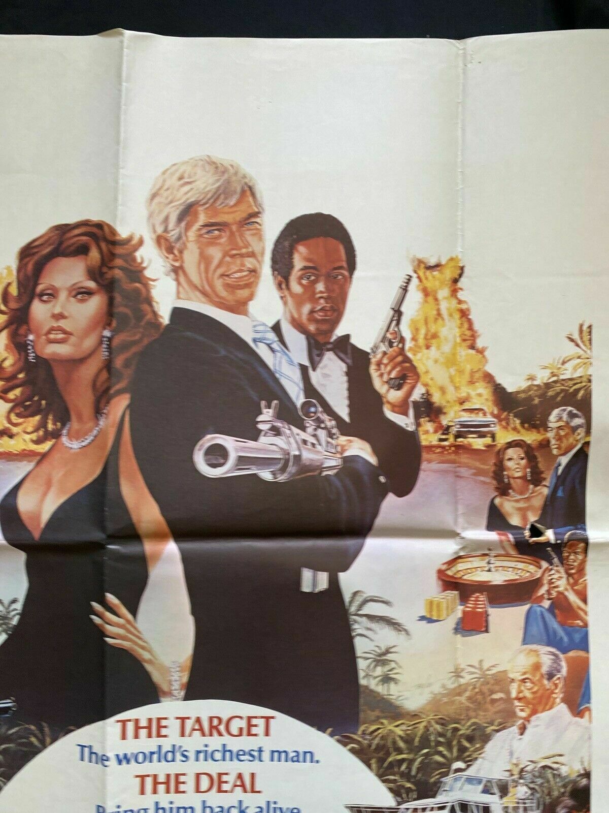 ORIGINAL UK QUAD POSTER - Firepower - 1979 - 30" x 40" - (6555)
