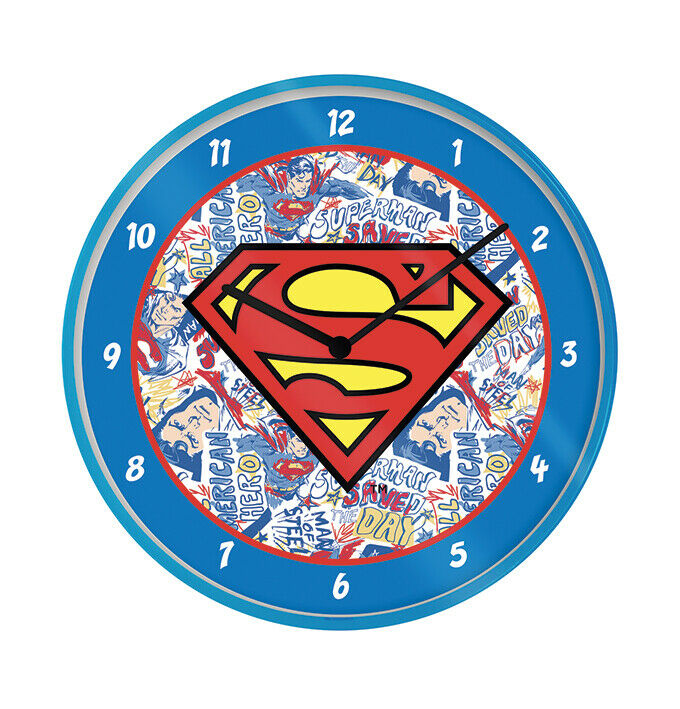 CLOCK Boxed Licensed - MOVIE - Superman Licensed