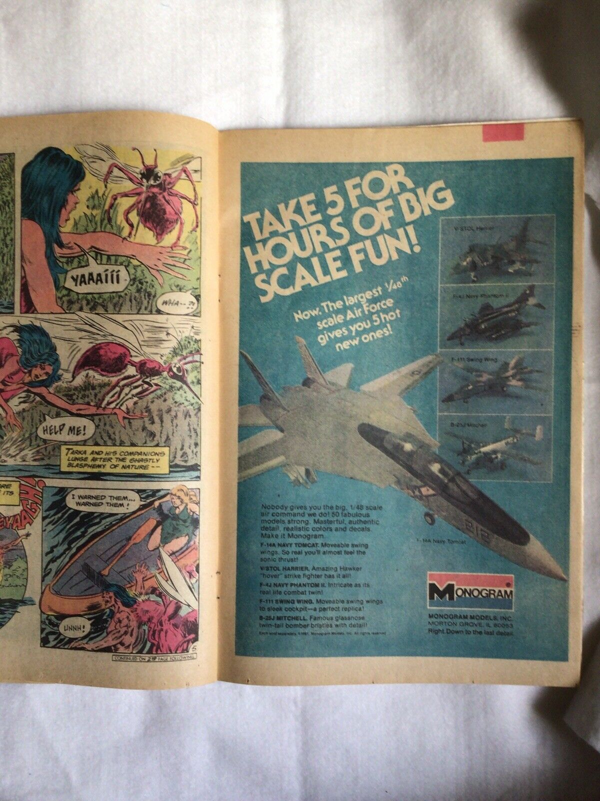 COMIC - DC Comics  Alligator Alley UNEXPECTED - Jan 1981 - New York (8894)