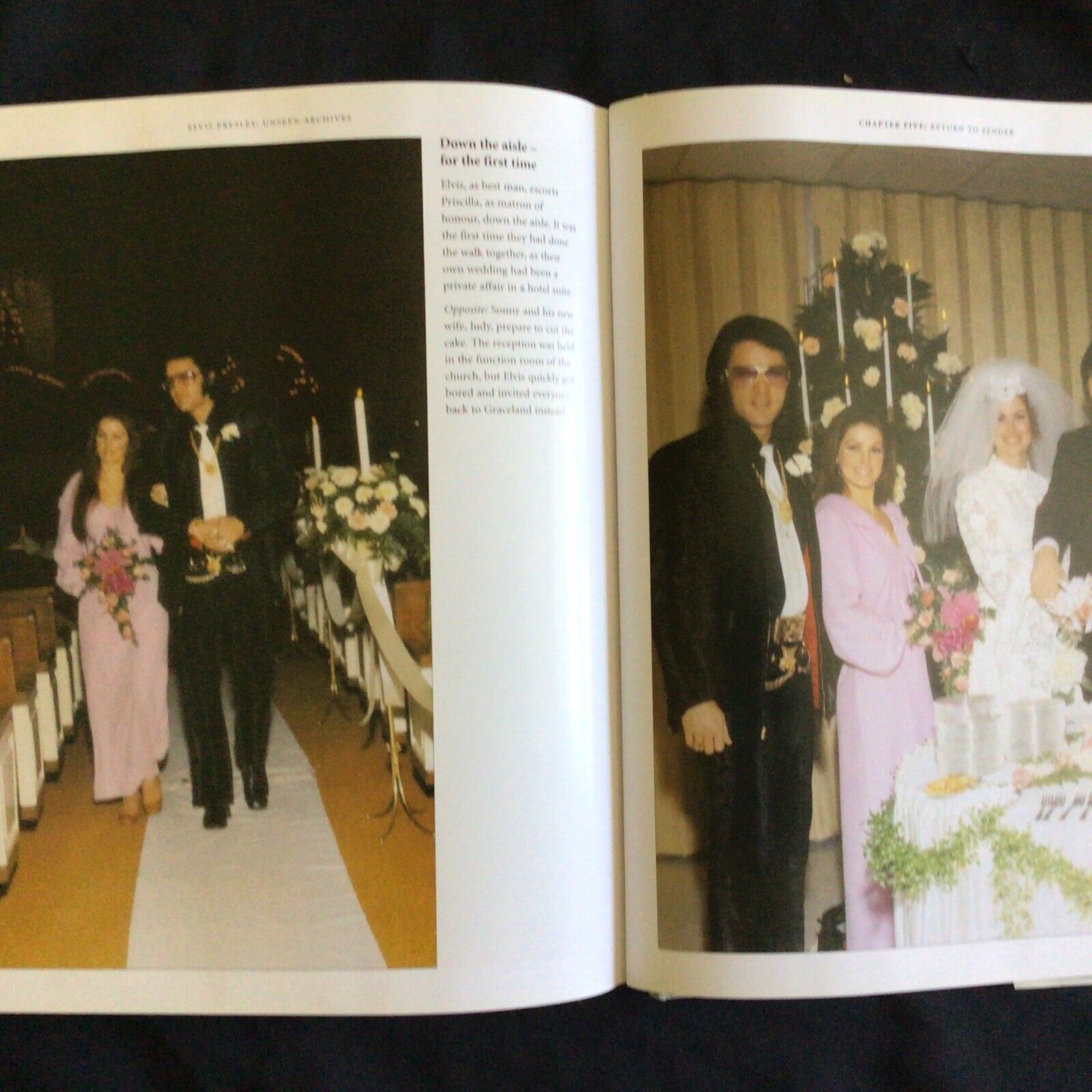 Elvis Presley Unseen Archives - Large Hardback collectors book - (9748)