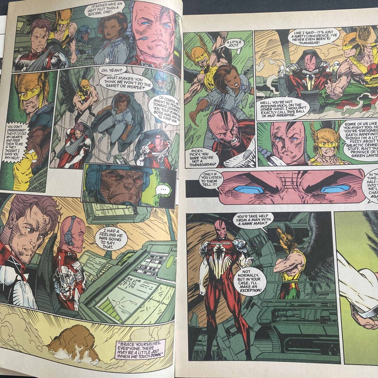 COMIC - DC Comics DARKSTARS Flint Disgraced  - 7th April 1993 - New York (8818)