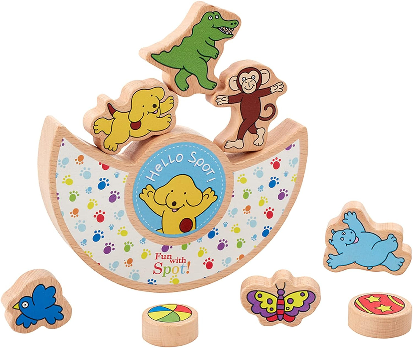 Fun With Spot The Dog Wooden Balancing Toy by Rainbow Designs