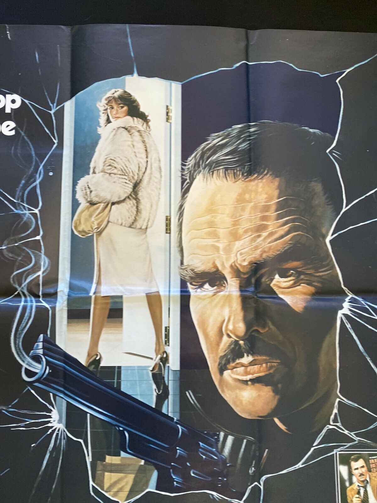 ORIGINAL UK QUAD POSTER - Sharky's Machine - 1981 - 30" x 40" - (6549)
