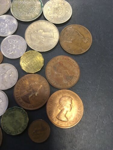 English Coins Crown Penny Three Penny  Shilling x  31- 1918 onwards (2839)