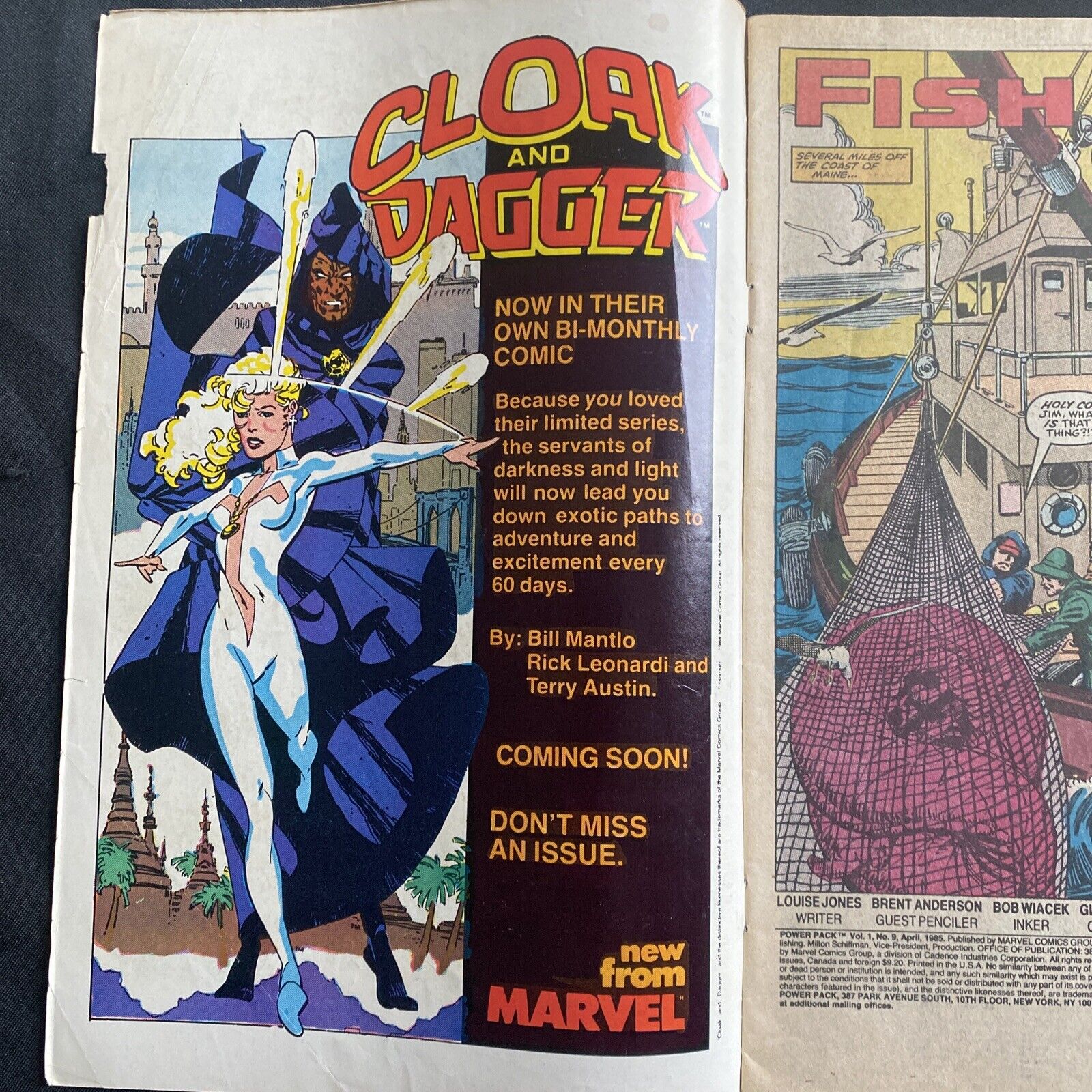 COMIC - MARVEL Comics - POWER PACK Apr 1984 (8770)