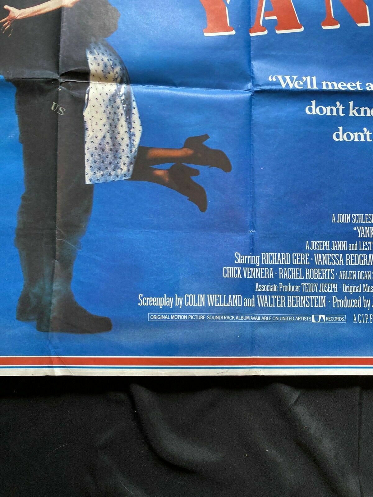 ORIGINAL UK QUAD POSTER - Yanks - 1979 - 30" x 40" - (6588)