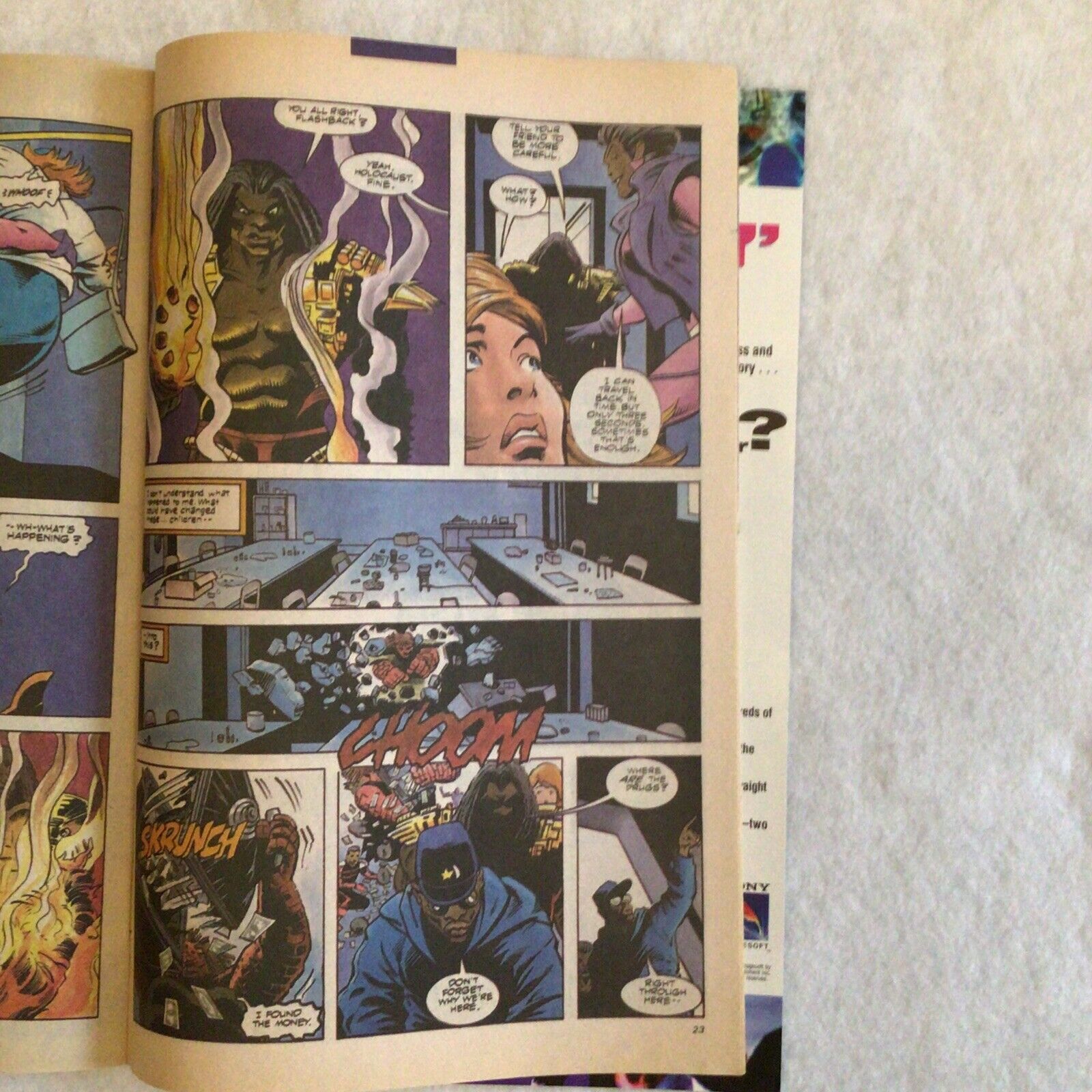 COMIC - DC Comics BLOOD SYNDICATE Fade Flashback 1st Issue #1 Apr '93 (8848