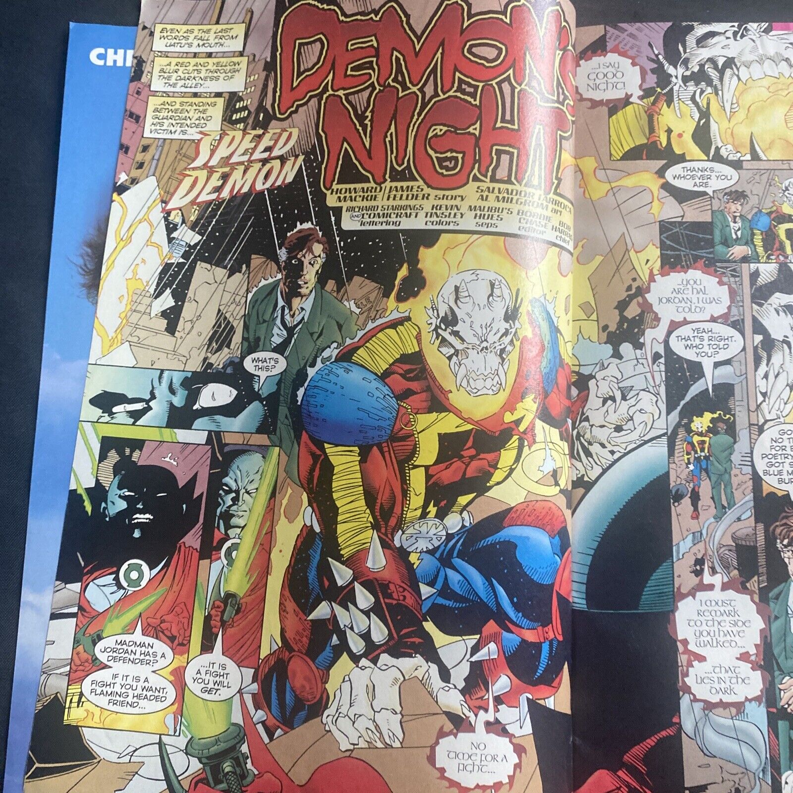 COMIC  - AMALGAM Comics - SPEED DEMON #1 - April 1996 - (8751)