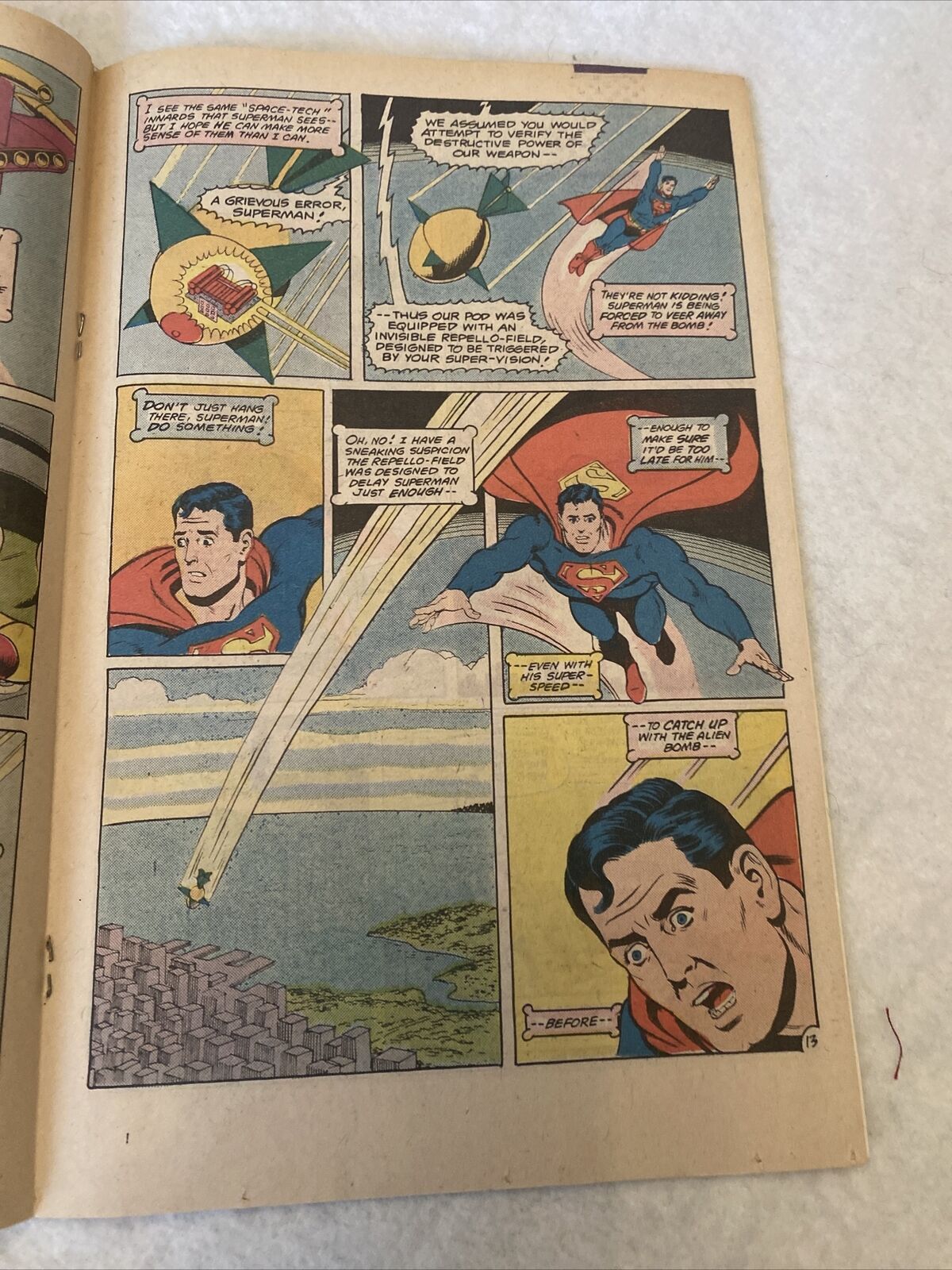 COMIC - DC Comics ACTION COMICS Superman for a day! July 1986 - Superman (8836)