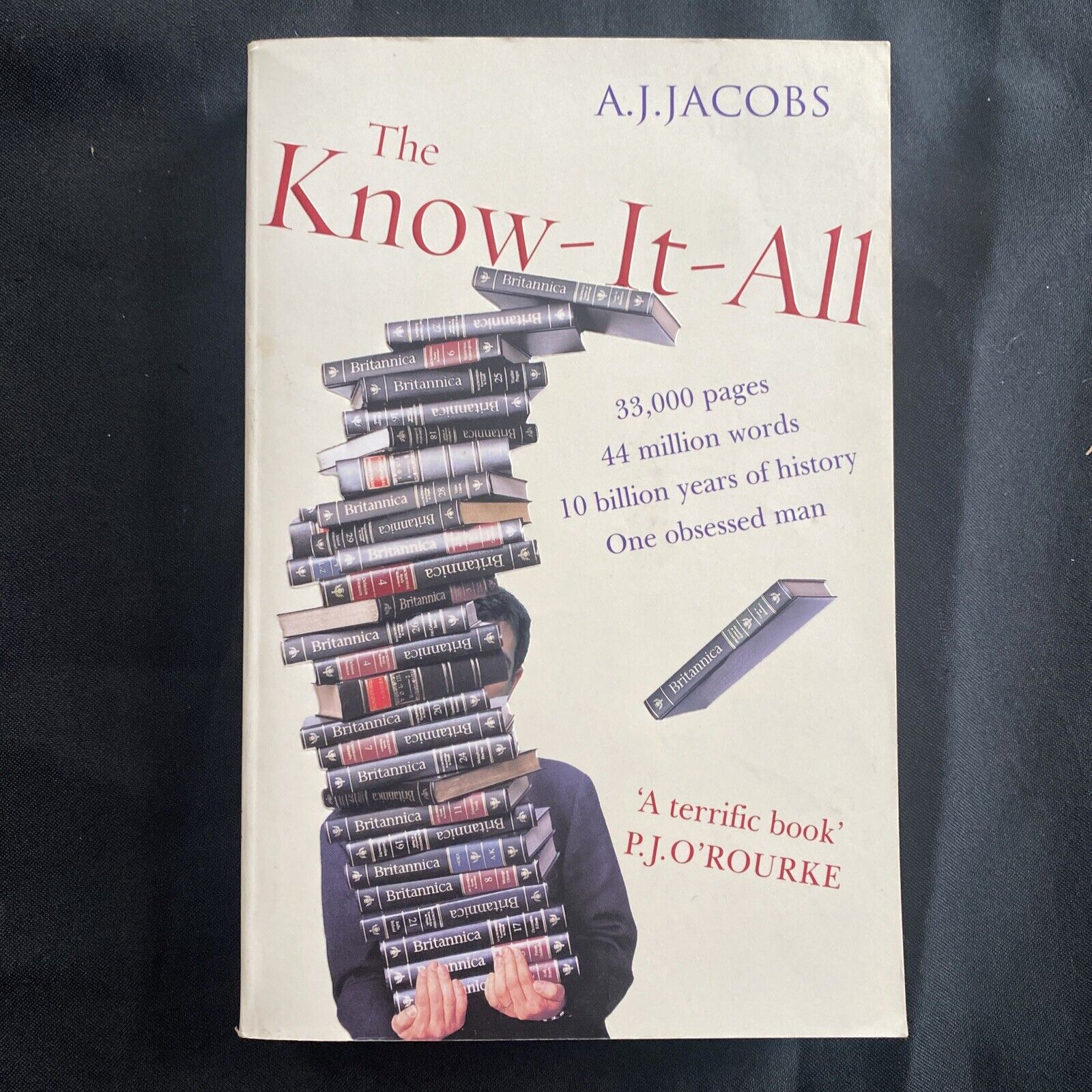 BOOK - The Know-It-All - A.J.Jacobs - (9678)