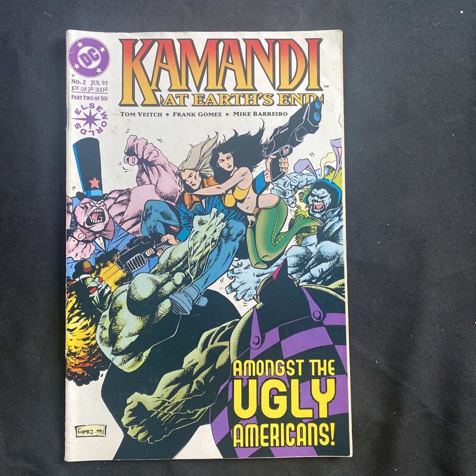 COMIC - DC Comics KAMANDI At Earth's End  Jul '93 Sleeper & Saphira Cohen (8807