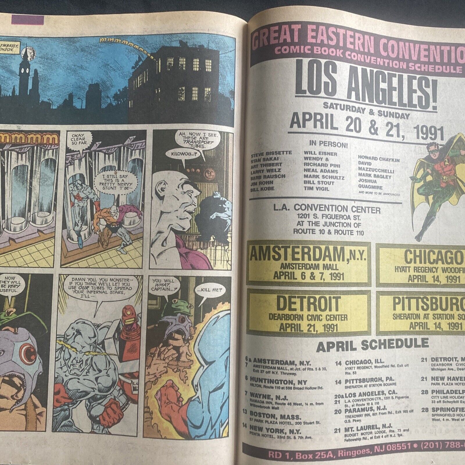 COMIC - DC Comics Justice League EUROPE - Jun 1991 - The FLASH - (8783)