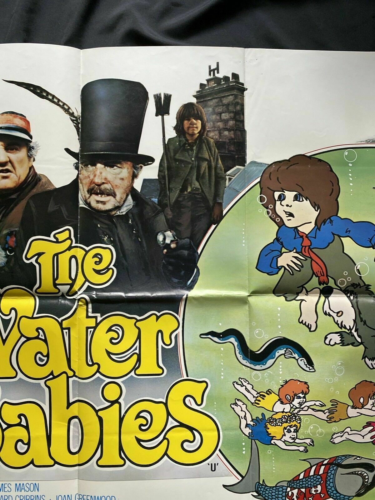 ORIGINAL UK QUAD POSTER - Waterbabies - 1978 - 30" x 40" - (6562)