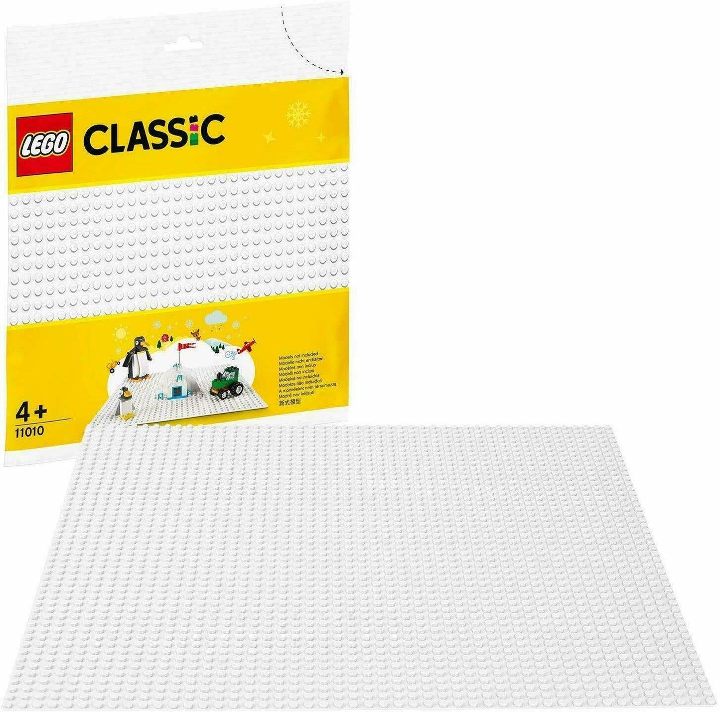 LEGO Creator - White Baseplate - Age 4+ - 11026