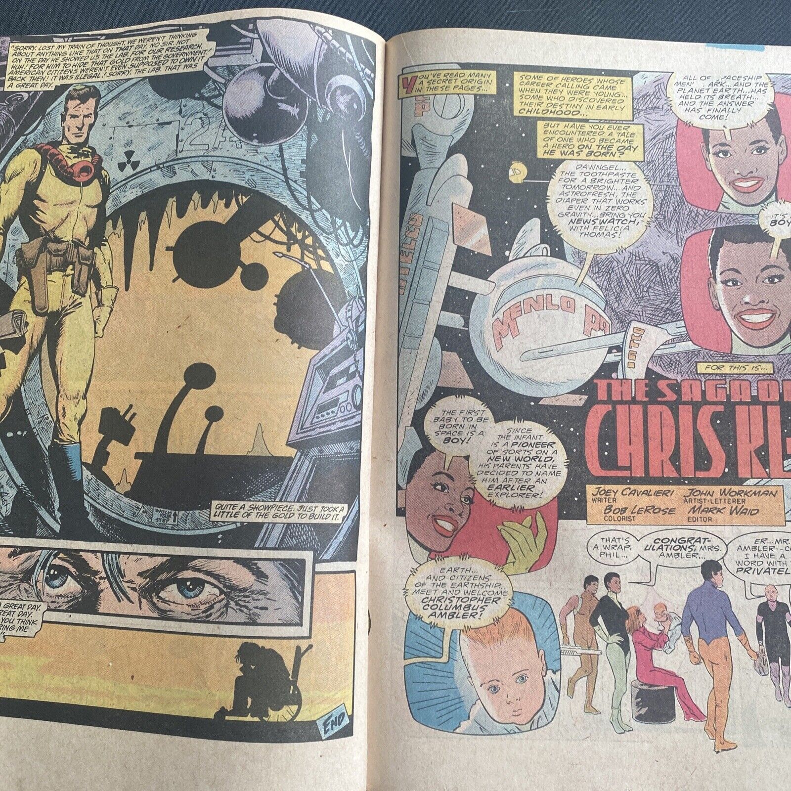 COMIC - DC Comics HAWK & DOVE + Cave Carson & Chriss KL-99 - Aug 1989 (8823