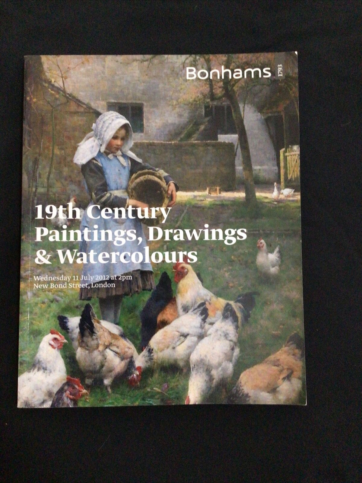 BOOK - BONHAMS - 19th Century Paintings Drawings & Watercolours 2012 - (8600)