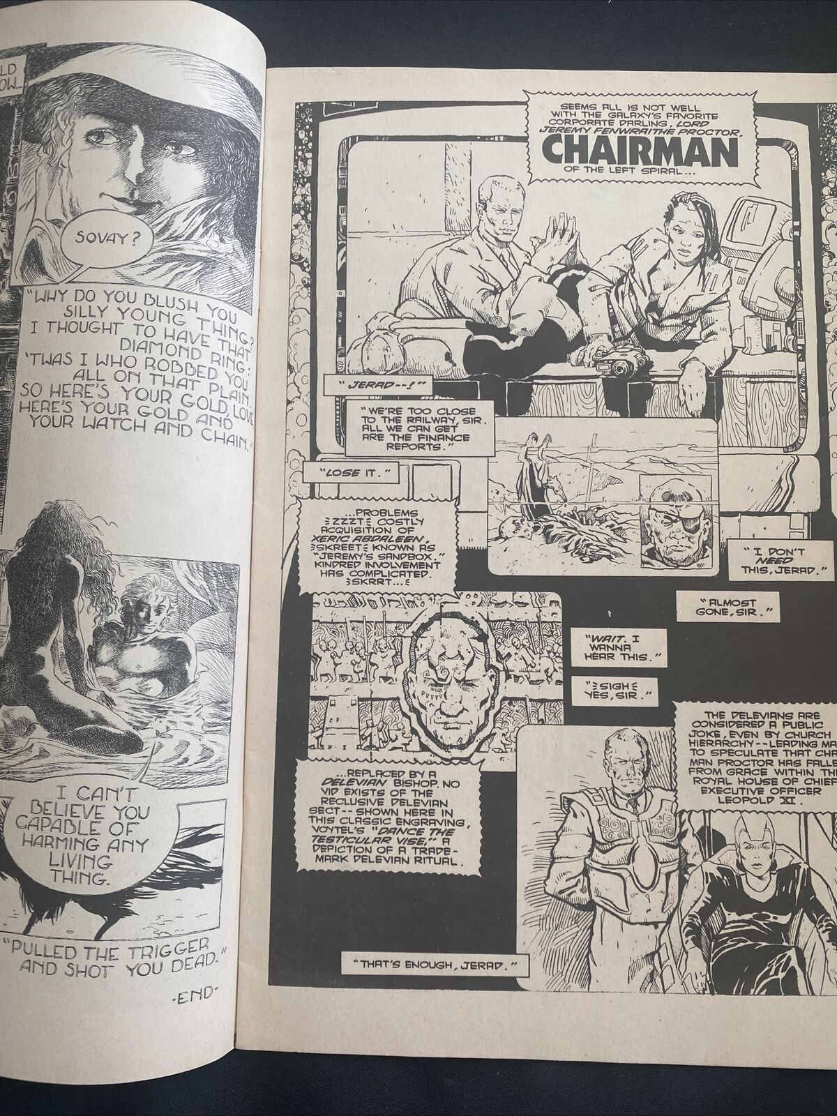 COMIC  - DARK HORSE Comics - Chairman Madwoman Sovay July 1993 - (8754)