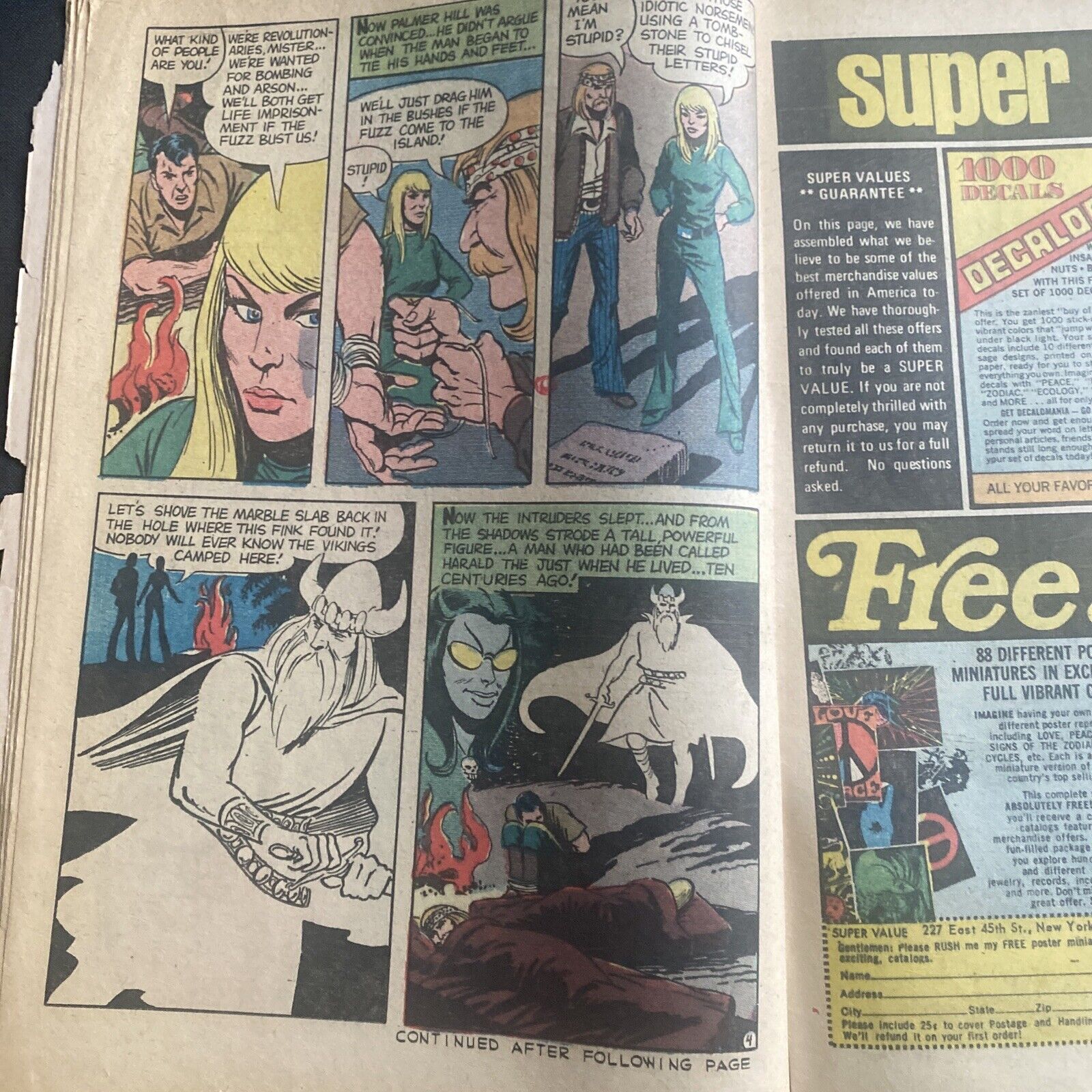 COMIC  - CHARLTON Comics -All New GHOSTLY HAUNTS - Mar 1973 - (8753)