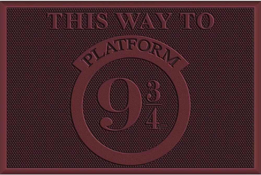 DOORMAT Rubber - Harry Potter Platform 9 3/4