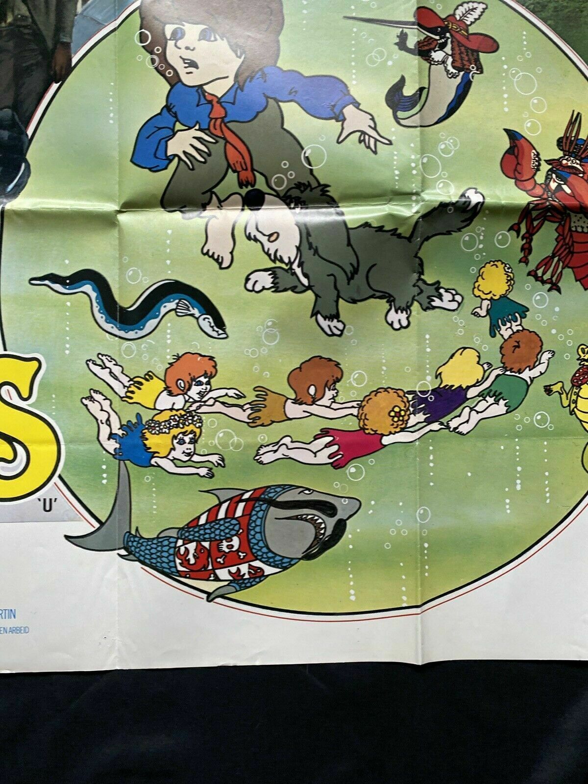 ORIGINAL UK QUAD POSTER - Waterbabies - 1978 - 30" x 40" - (6562)