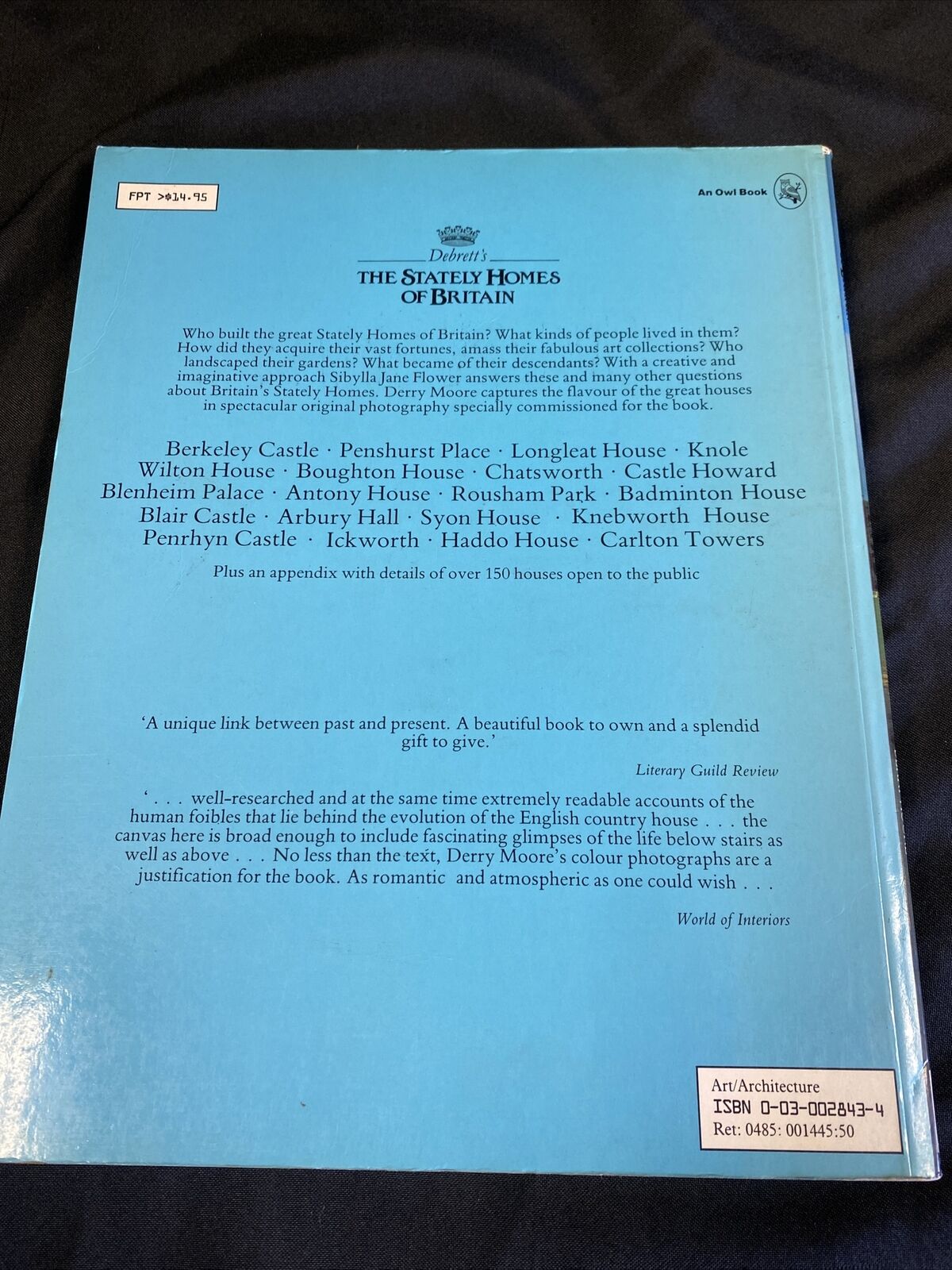 Debrett's The Stately Homes Of Britain Book - Sibylla Jane Flower - (7679)