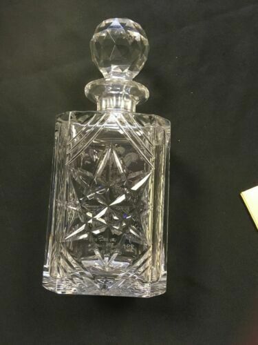 Edinburgh Crystal Commemorative decanter Charles & Diana 377/1000 cert - (7365)