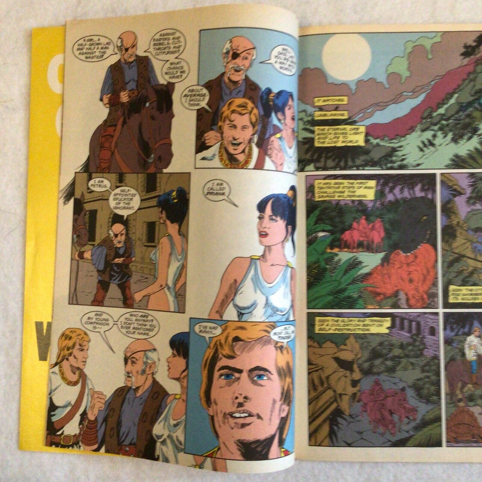COMIC - DC Comics The WARLORD - Enter the lost world... - Mar 1992- (8852)