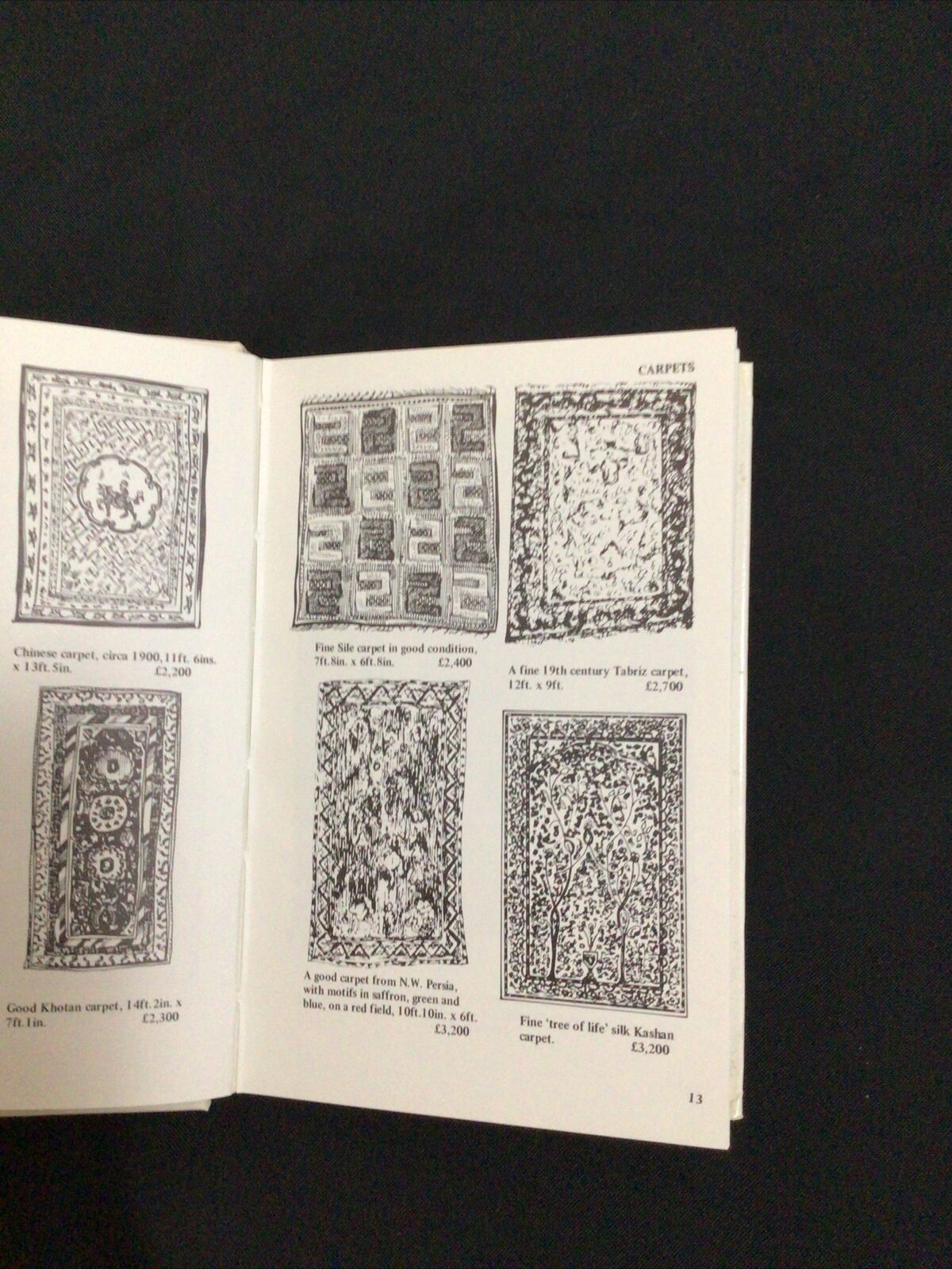 BOOK - Lyle pocket Antiques & Their Values 1977 - ORIENTAL RUGS - (8577)