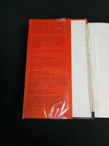 Harry Potter  and the goblet of fire 1st Edition HB with MISPRINT Poor con (6997