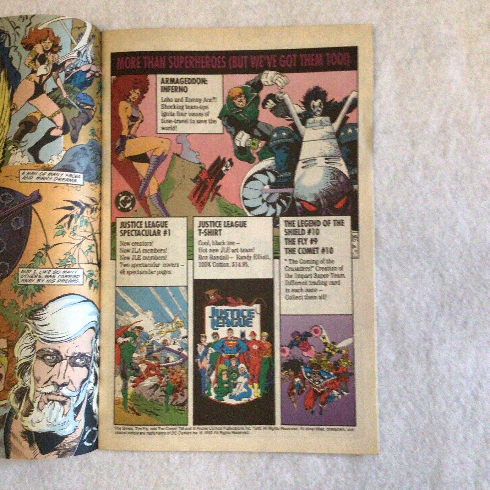 COMIC - DC Comics The WARLORD - Enter the lost world... - Apr 1992- (8853)