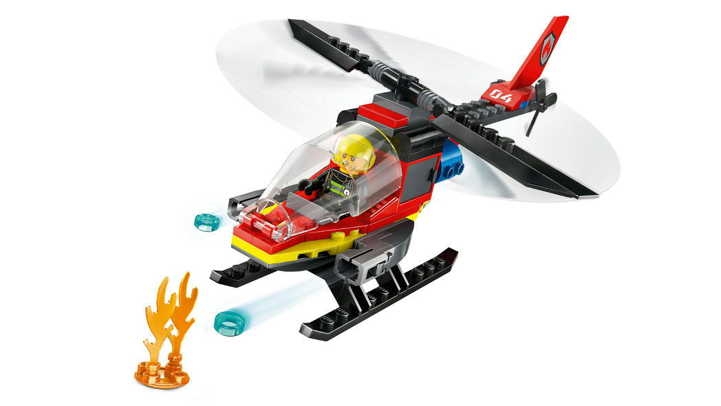LEGO City - Fire Rescue Helicopter - 60411